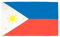 AZ FLAG Philippinische Flagge, 90 x 60 cm, 100 % Polyester, mit integrierten Metallösen, 10 Stück