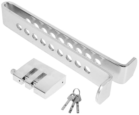 GALPADA Voiture Rétractable pour Frein Embrayage Et Pédales Cadenas Forme De u Dispositif De Sécurité Ajustable pour Volant