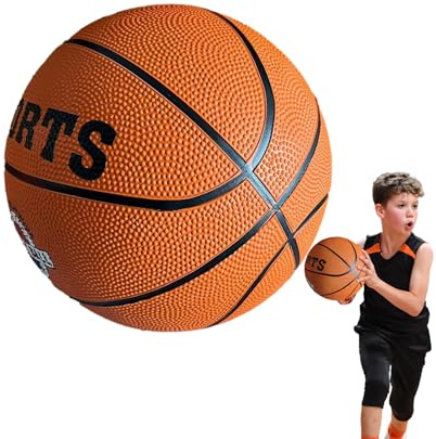 Generisch Größe 5 Basketball - Hochdichter Gummi-Innenliner, Verschleißfester Indoor/Outdoor | Ideal Für Kinder, Jugendliche & Training (Größe 5/7)