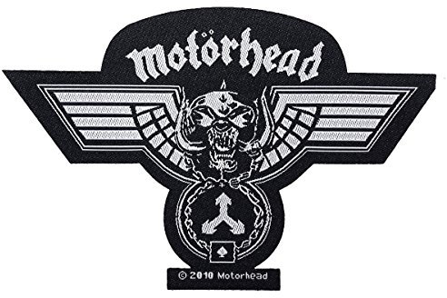 MOTÖRHEAD Aufnäher HAMMERED CUTOUT Patch gewebt 12,5 x 8,5 cm