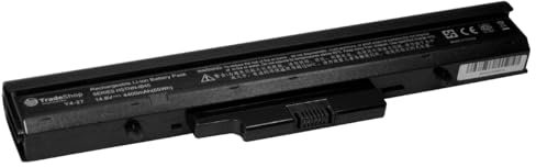 Batteria alte prestazioni 4400mAh per PC portatili Hewlett Packard HP Compaq 500 510 520 530, sostitutiva delle batterie HSTNN-C29C HSTNN-IB44 440264-ABC 440268-ABC HSTNN-FB40 HSTNN-IB45 440265-ABC 440266-ABC 440704-001.