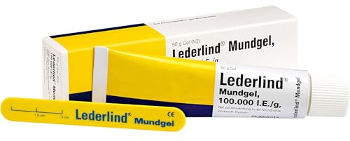 Lederlind Mundgel 100.000 I. E./g bei Hefepilzinfektionen der Mund- & Rachenschleimhaut, 50 g Gel