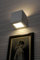 Licht-Erlebnisse Bemalbare Gipsleuchte Wandlampe Design Gips