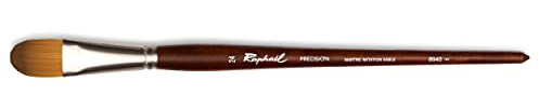 Raphael Precision 8940 Long Handle Brush, Filbert, 24, Natural