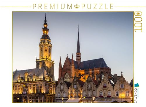 CALVENDO Puzzle Veurne | 1000 Teile Lege-Größe 64 x 48 cm Foto-Puzzle für glückliche Stunden
