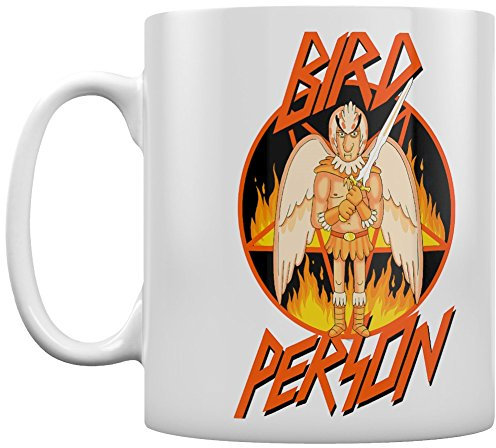 Cartoon Network MG24863 Rick and Morty Bird Person Coffee Mug Kaffeetassen, Porzellan, Mehrfarbig