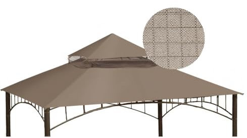 Ontheway Winds Ersatzdach für Target Madaga Pavillon (Beige)