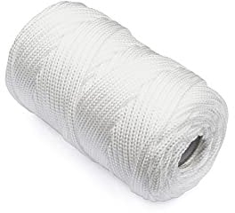 Treccia per veneziana in polipropilene diametro 3 mm. bianco 50 mt.