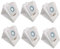 6x sacs d'aspirateur compatibles avec Festool 496216 496187 CT/CTL/CTM 26 CT 26/5, SC FIS-CT 26/5 CT26E, CT 26, Philips FC9190 / 01, FC8723 dépoussiéreurs