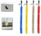 Citystores Reinigungsbürste für Heizkörper, flexibel, 70 cm lang