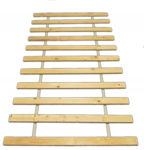 SunWood Noel Lattenrost Rollrost Bettrost Rollroste Holzlatten Latten Lamellen Rolllattenrost 100 x 200 cm (11 Latten 100 x 200 cm)