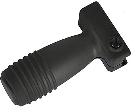 SBGJMY TDI Style Airsoft Frontgriff Universeller Vordergriff mit vertikalem Griff,Taktisches Zubehör für den Vorwärtsgriff für 20mm Picatinny Schienensystem (Schwarz)
