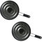PNJB, Ring Pan Mat Hob Tagine Heat Diffuser for Induction Cooktop Adapter Plate, Flame Reducer Ring for Gas Stove, Glass Cooktop Converter Flame Guard (2 Pcs)
