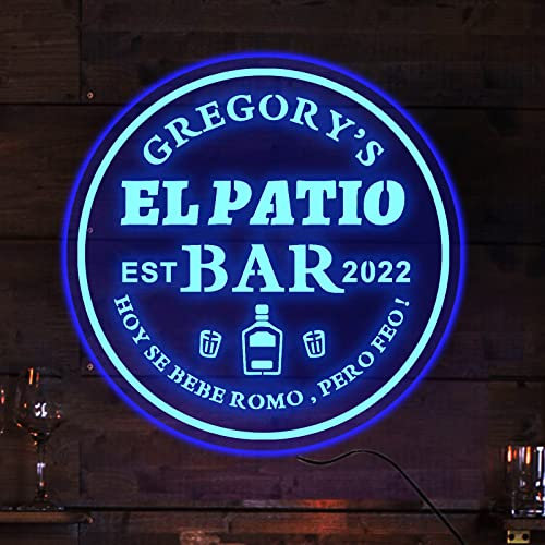Custom Bar Neon Light | Cocktail LED Light Personalized Gifts | Home Bar Party Decor Signs | Champagne Bar LED Decor Club Signage