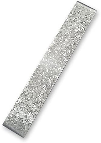 Acier damas billette en acier,Sunydog à motifs coupe en acier matériaux de forgeage d'embryons trempés lissés pour Cutter bricolage matériel polyvalent