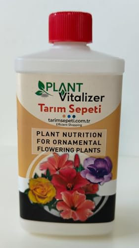 Tarim Sepeti Ornamental Flowering Plant Nutrition, 500ml | Enhance Blooms & Beauty | Suitable for All Ornamental Flowering Plants