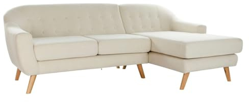 DKD Home Decor Chaiselongue, Kautschukholz, bunt