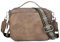 Gladdon Umhängetasche Damen, Schultertasche mit Reißverschluss, Crossbody Bag, Leder handtasche klein, Breite Schultergurte Jacquard-Gewebe