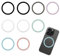 Katyjun 9 Stück Magnet Ring, Handyhalter Magnetring Handy, Magnet Aufkleber
