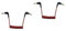 UPKOCH 2 Stück Sc7 Kabel Trs Zu Trrs Adapterkabel Kunststoff Trs Zu Trrs Kabel Rotes Audiokonverter Zubehör