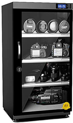 BomDog Trockenschrank,Ligenter Trockenschrank, Großer Automatischer Entfeuchtungsschrank/105L