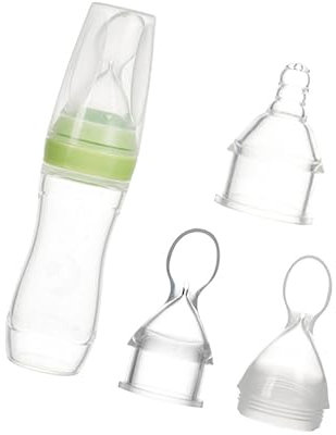 BESTonZON 3St Säugling Futterautomat für Babynahrung Quetschlöffel Feeder Silikonlöffel für Babys Silikonflasche für Babynahrung babyflaschen Nuckelflasche Stillflaschen Silikon