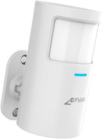 Accessori per il Allarme Casa Senza Fili CP10 Pro, Rilevatore di Movimento (è necessario l'host), include 2 batterie AA, grandangolo 110°, modello: P30