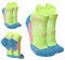 as ULTIMATE Pace - 3 Paar Laufsocken & Sportsocken für Damen & Herren, compression socks für Running & Laufen neongelb