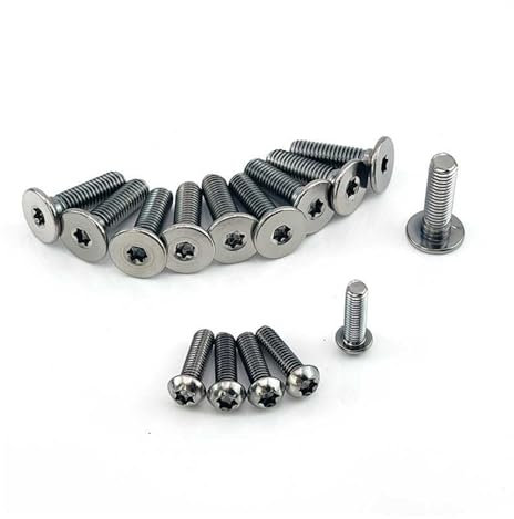 Motorcycle Brake Disc Mounting Screws For BM&W F700 2013-2017 Motorcycle Front And Rear Brake Disc Fixing Screws(15 at a set)