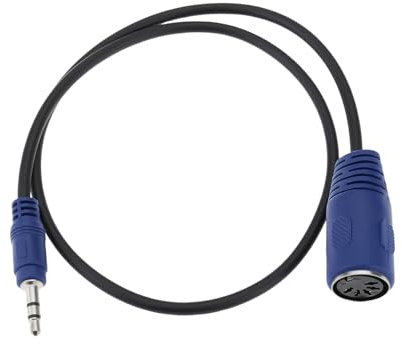 YINETTECH Cavo MIDI Femmina A 5 Pin A TRS Maschio Da 3,5 Mm Compatibile Con Akai MPC Studio MPC Touch MPX8 SQ-1 TRS Dritto