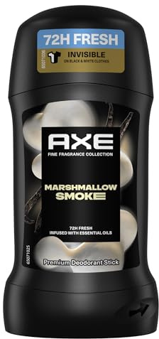 Axe Premium Deodorant Stick Marshmallow Smoke Deo ohne Aluminiumsalze für 72 Stunden Frische 50 ml
