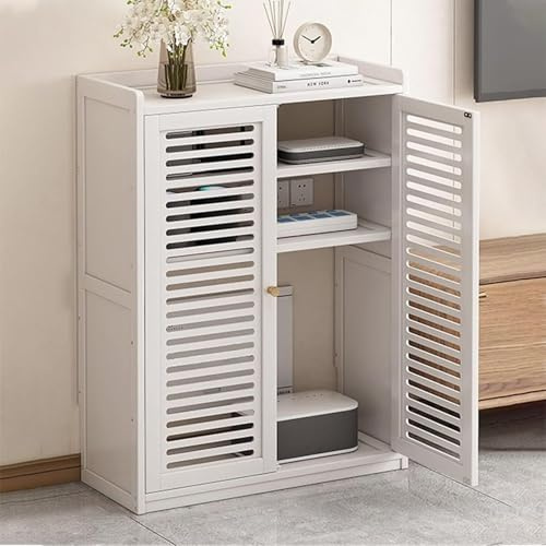 forestalk WiFi-Router-Aufbewahrungsschrank, versteckte Box Organizer, stilvolles Design, freistehend, für Wohnzimmer, Büro, Schlafzimmer