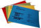 Rexel Multifile Plus Hängeregistermappe, Foolscap, V-Boden, 15 mm, 20 Stück, farblich sortiert