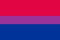 U24 Aufkleber Bi Pride Flagge Fahne 8 x 5 cm Autoaufkleber Sticker