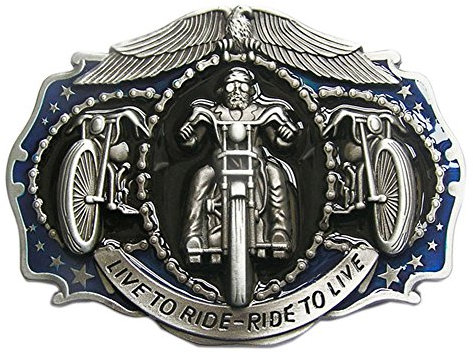 JEAN'S FRIEND Flask Motorcycle Biker Rider Belt Buckle Boucle de ceinture Mix Styles Choice (3)