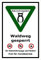Melis-Folienwerkstatt Schild Naturschutzgebiet Waldweg - 60x40cm - Bohrlöcher - 3mm Aluverbund – 20 VAR S00359-037-A