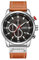CURREN Herren-Armbanduhr mit Lederband, Militär-Stil, Chronograph, wasserdicht, Sport, Datum, Quarz-Armbanduhr, Geschenke (Silber-Schwarz), silber, schwarz, Chronograph, Quarz-Uhrwerk