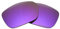 Mryok Lentes de repuesto para Oakley TwoFace OO9189-60 mm - Opciones, Polarizado contra la corrosión del agua de mar, morado plasma, Taille unique