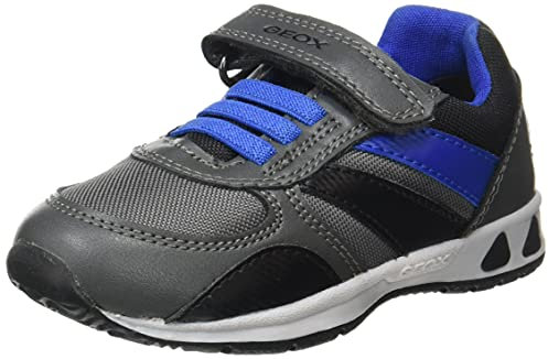 Geox Baby Jungen B Pavlis Boy B Sneakers,Dk Grey Royal,21 EU