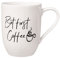 Villeroy & Boch Taza Con Asa Statement But First Coffee 11,5X8X10,5Cm, Porcelana Blanca, 280Ml