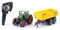 siku 6860, Set Ferngesteuerter Fendt 939 mit Joskin-Anhänger und Zubehör, 1:32, Inkl. Fernsteuermodul, Jungen und Mädchen ab 5 Jahren, Metall/Kunststoff, Grün/Grau/Gelb