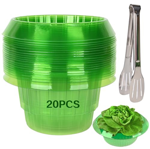 20 Pezzi Anti Lumache per Orto + Pinze per Lumache Antilumaca Lumachina Giardino Antilumache Lumaca Rete Collare Anelli di Protezione Contro Collari Plastica Proteggere Garden Snail Protection Rings