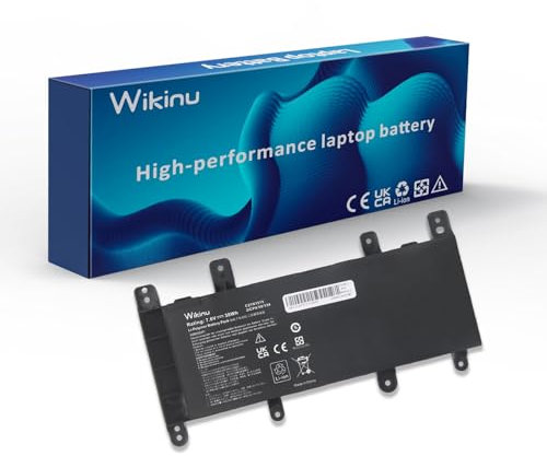 Wikinu 38WH C21N1515 Batterie d'ordinateur Portable pour pour ASUS X756U X756UA X756UB X756UJ X756UX X756UQ X756UV X756UW X756UXM K756U K756UB K756UJ K756UQ K756UV K756UJ 6UX R75. 3U R753UA R753UB