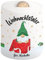 Geschenk zu Weihnachten für Kinder: Spardose personalisiert mit Namen „Weihnachtstaler für DeinName“ Weihnachtsgeld-Sparbüchse für Jungen und Mädchen - persönliches Wichtel-Sparschwein | Geldgeschenke