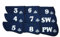 IRON GLOVES Cover (Set of 9), Navy