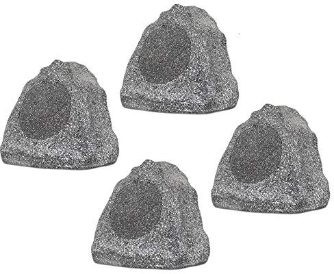 Theater Solutions 4R6G 2 Paar Lautsprecher 16,5 cm für Außenbereich, Garten, Outdoor, Rock, Terrasse