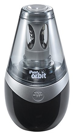 Westcott iPoint Orbit Battery Pencil Sharpener, Black