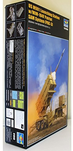 Trumpeter 01040 Modellbausatz US M901 Launching Station w/MIM-104F Patriot SAM System (PAC-3), Mehrfarbig, TR01040