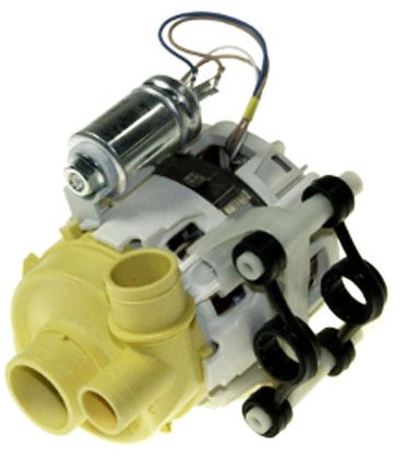 Easyricambi Motore lavastoviglie Ricambio Pompa Lavaggio Sostitutivo per Smeg Codici 795210936-795210701 - 220-240V PERMA.LS08