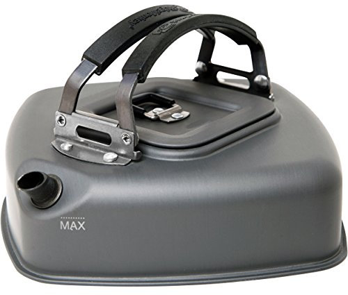 Ridgemonkey Carp Fishing Square Kettle 0.5 Litre (Small) Outdoors Camping Cookware